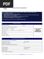 Application Form 2023 2024