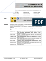 Chemsheets AS 1154 AS Prac 10 Testing For Ions Instructions