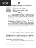 Caso Sentença Nao Homologada