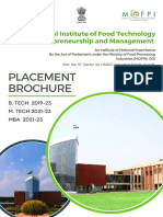 Placement Brochure