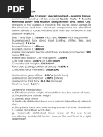 CEPE 3S Earthquake Loads Example Problem