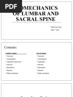 Biomechanics of Lumbar and Sacral Spine-1