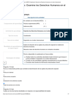 Examen - (AAB01) Cuestionario - Examine Los Derechos Humanos en El Orden Internacional