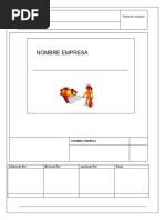 Procedimiento de Trabajo Seguro Uso y Manejo de Exintor