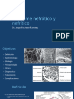 Síndrome Nefrotico y Nefritico