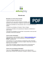 EducaPlay - Guía de Uso