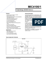 MIC4100 1 100V Half Bridge MOSFET Drivers DS20006699