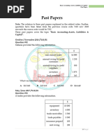 3f Basic Principles ALC Past Papers 2016 2020