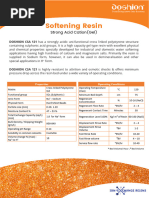 Csa 121 Softening Resin