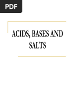 Chapter 7 - Acids Bases Salts