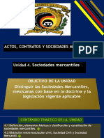 SESIÓN 5. Unidad 4. SOCIEDADES MERCANTILES