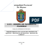 6.01. - Diseño de Pavimento