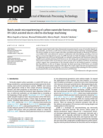 Batch Mode Micropatterning of Carbon Nanotube Fores - 2014 - Journal of Material