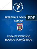 18 Lista de Exercícios Blocos Econômicos - EsPCEx