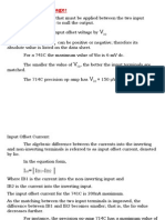 OP AMP Parameters