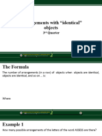 Arrangements With Identical Objects