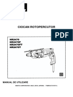 Manual de Utilizare Makita hr2470bx40