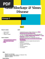 Nasal Blockage & Sinus Disease 2