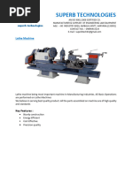 Lathe Machine 4.5 FT