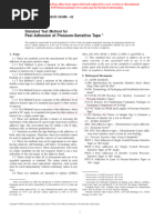 ASTM-D3330-D3330M (Peel Test)