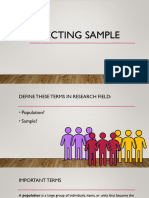 Selecting Sample