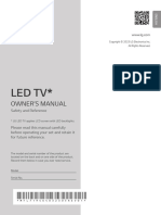 Led TV : MFL719464032305REV01