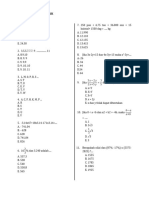 Latihan Soal Tiu Numerik