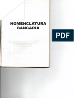 Nomenglatura Contabilidad Bancaria