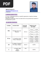 Hemanth Resume