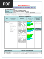 SESIÓN DE APRENDIZAJE Elaboramos Macetas de Manera Creativa