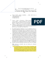 Platinum Nanochem SDN BHD V Mecpro Heavy Engineering LTD