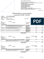 Pe Perioada: 01-03-2022 - 16-03-2022 EXTRAS DE CONT Nr. 1 Din Data: 16-03-2022