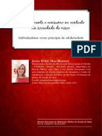 Meio Ambiente e Consumo No Contexto Da Sociedade de Risco Individualismo Versus Princípio Da Solidariedade