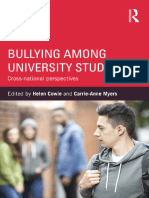 Helen Cowie, Carrie Anne Myers - Bullying Among University Students - Cross-National Perspectives-Routledge (2015)