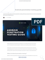 A Step-By-Step Android Penetration Testing Guide For Beginners