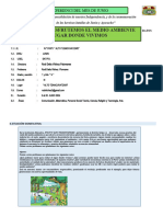 Experiencia de Aprendizaje Mes de Junio 2024 1 y 2do Grado