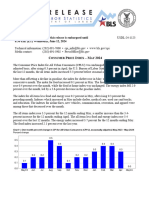 C P I - M 2024: Transmission of Material in This Release Is Embargoed Until 8:30 A.M. (ET) Wednesday, June 12, 2024