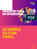 Brochure Dis Arquitectura Interiores v3