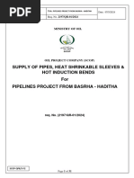 Basra-Haditha Pipline Tender