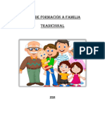 Plan DE FORMACION A LAS FAMILIAS TRADI