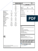 Pressure Sensor, Icp®: 112A 22 Performance English SI Op Tion A L Version S