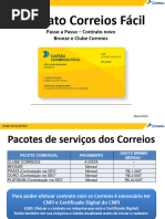 Passo A Passo - Contrato Correios