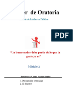 Curso de Oratoria Modulo2