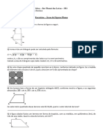 Lista de Exercícios - Matematica