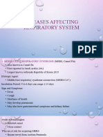 Diseases Affecting Respiratory System