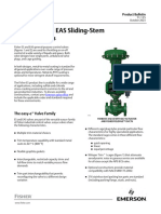 Product Bulletin Fisher Es Eas Sliding Stem Control Valves en 122406