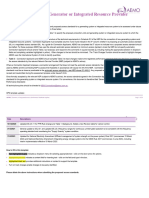 Generator Performance Standards Template