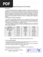 Méthode de Prospéction Gravimétrique