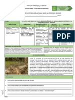 (PDF) 1° SEC. EDA 4 SEMANA 3 Explica CYT 2023 La Importancia de Los Ciclos Biogeoquímicos