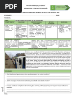 (PDF) 1° SEC. EDA 4 SEMANA 4 Indaga CYT 2023 Establecemos Relaciones en Un Ecosistema